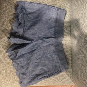 Scalloped Loft shorts NWT